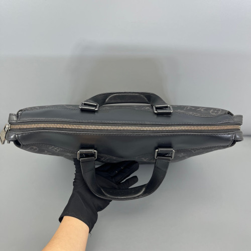 Louis Vuitton Explorer North-South Briefcase Monogram Eclipse Black Louis Vuitton Explorer North-South Briefcase Monogram Eclipse Black