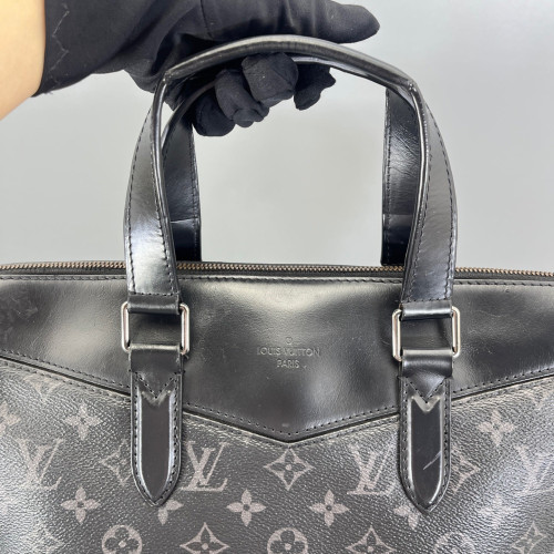 Louis Vuitton Explorer North-South Briefcase Monogram Eclipse Black Louis Vuitton Explorer North-South Briefcase Monogram Eclipse Black