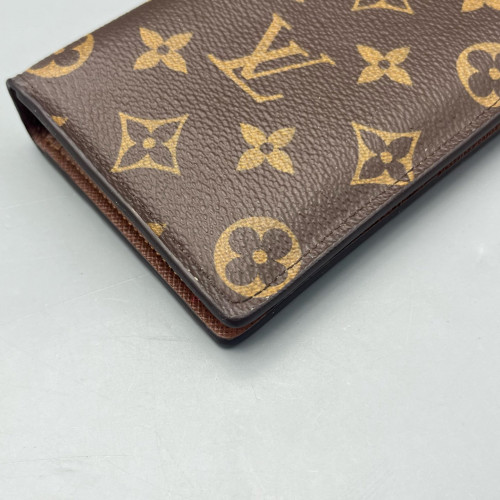 Louis Vuitton Brazza Wallet Monogram Brown Louis Vuitton Brazza Wallet Monogram Brown