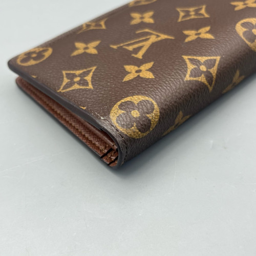 Louis Vuitton Brazza Wallet Monogram Brown Louis Vuitton Brazza Wallet Monogram Brown