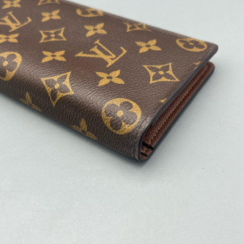 Louis Vuitton Brazza Wallet Monogram Brown Louis Vuitton Brazza Wallet Monogram Brown