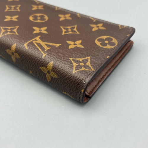 Louis Vuitton Brazza Wallet Monogram Brown Louis Vuitton Brazza Wallet Monogram Brown