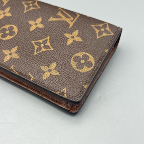 Louis Vuitton Brazza Wallet Monogram Brown Louis Vuitton Brazza Wallet Monogram Brown