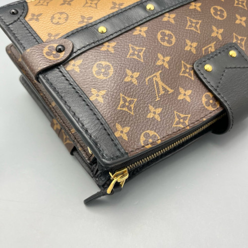 Louis Vuitton Trunk Clutch Monogram Brown