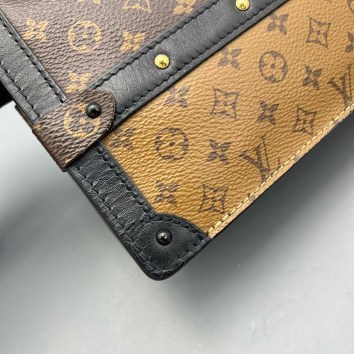 Louis Vuitton Trunk Clutch Monogram Brown