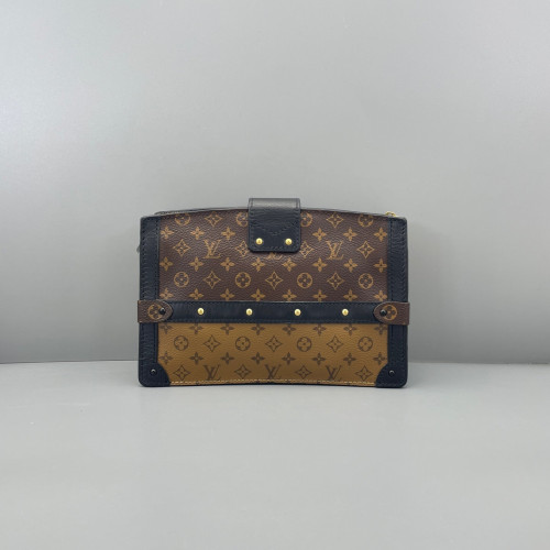 Louis Vuitton Trunk Clutch Monogram Brown