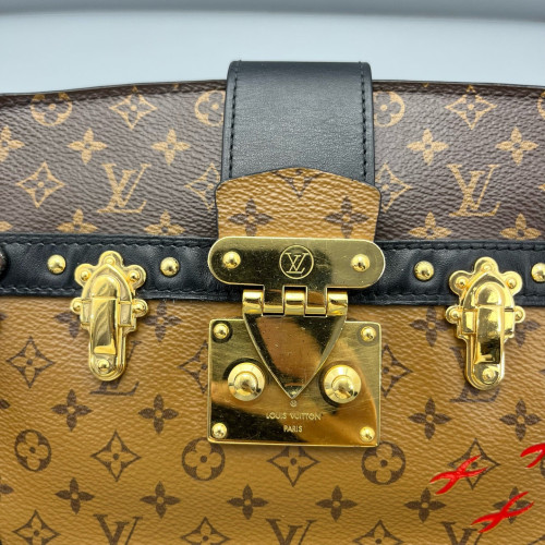 Louis Vuitton Trunk Clutch Monogram Brown