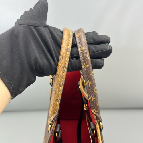 Louis Vuitton Onthego GM Monogram Reverse Monogram Giant Dark Brown Light Brown