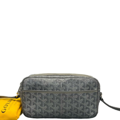 Goyard Sac Cap Vert Goyardine Grey White
