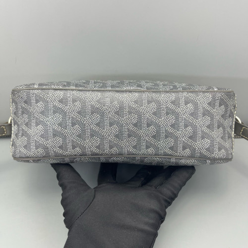 Goyard Sac Cap Vert Goyardine Grey White