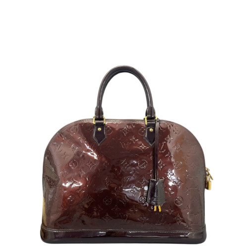 Louis Vuitton Alma GM Vernis Amarante