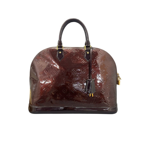 Louis Vuitton Alma GM Vernis Amarante