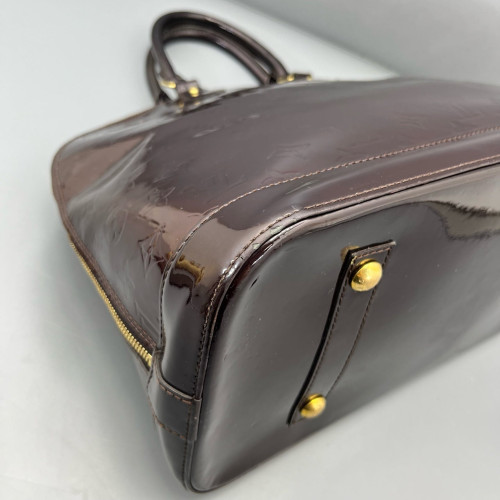 Louis Vuitton Alma GM Vernis Amarante