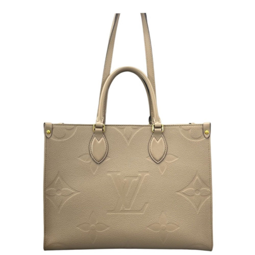 Louis Vuitton Onthego MM Monogram Empreinte Giant Grey Louis Vuitton Onthego MM Monogram Empreinte Giant Grey