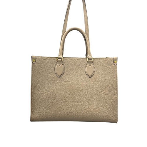Louis Vuitton Onthego MM Monogram Empreinte Giant Grey Louis Vuitton Onthego MM Monogram Empreinte Giant Grey