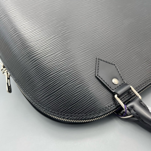 Louis Vuitton Alma MM Epi Black
