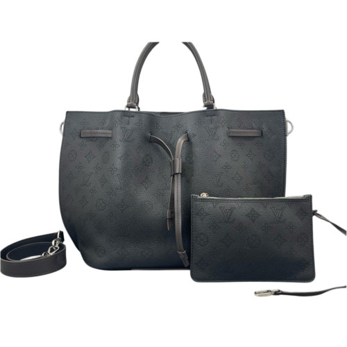 Louis Vuitton Girolata Bucket Bag Mahina Black