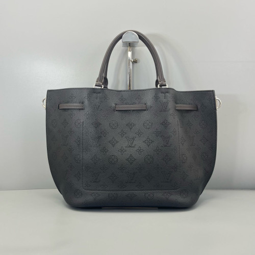 Louis Vuitton Girolata Bucket Bag Mahina Black