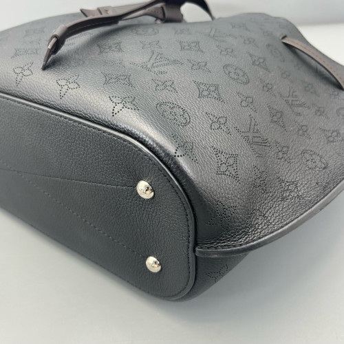 Louis Vuitton Girolata Bucket Bag Mahina Black