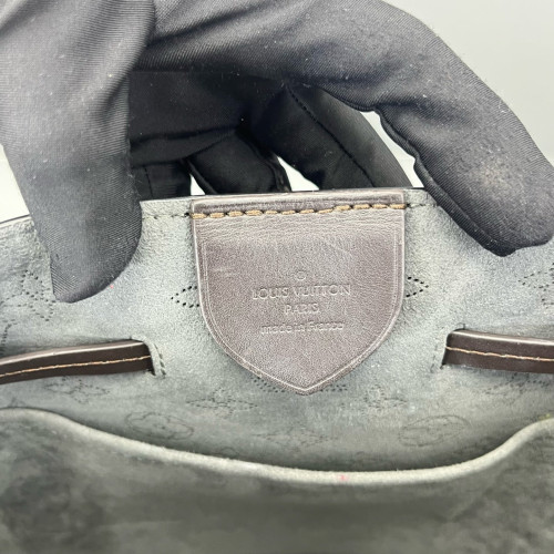 Louis Vuitton Girolata Bucket Bag Mahina Black