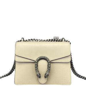 Gucci Mini Dionysus Calfskin White