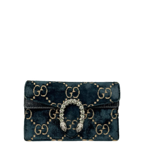 Gucci Super Mini Dionysus Velvet Dark Blue Gucci Super Mini Dionysus Velvet Dark Blue