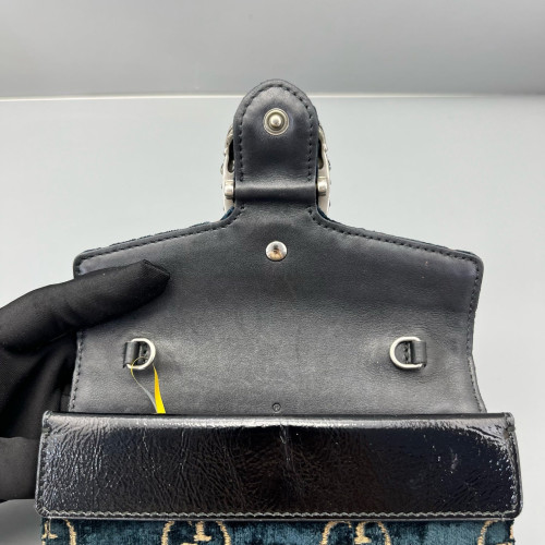Gucci Super Mini Dionysus Velvet Dark Blue Gucci Super Mini Dionysus Velvet Dark Blue