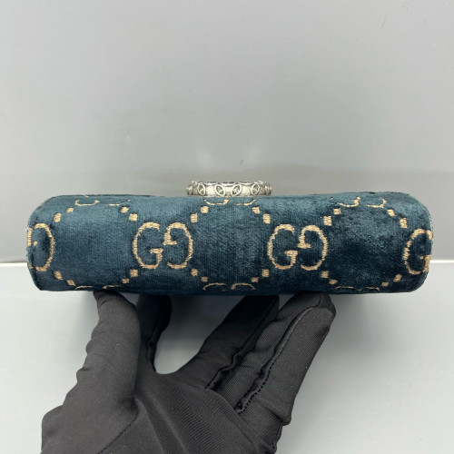 Gucci Super Mini Dionysus Velvet Dark Blue Gucci Super Mini Dionysus Velvet Dark Blue