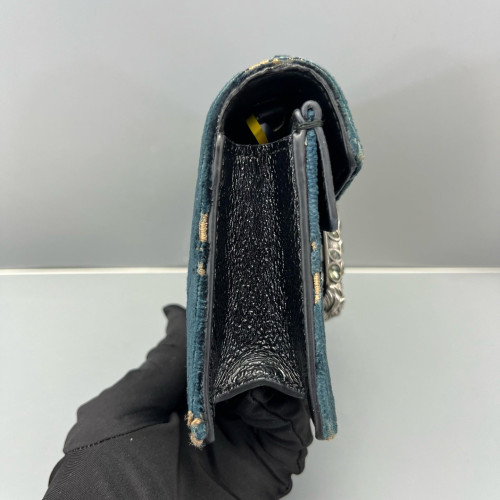 Gucci Super Mini Dionysus Velvet Dark Blue Gucci Super Mini Dionysus Velvet Dark Blue