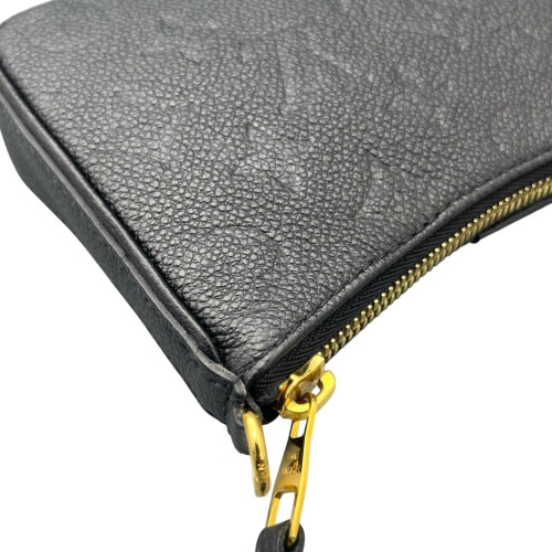 Louis Vuitton Easy Pouch On Strap Calfskin Black