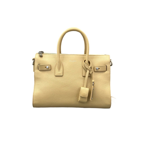 Yves Saint Laurent Baby Sac De Jour Calfskin Natural Tan
