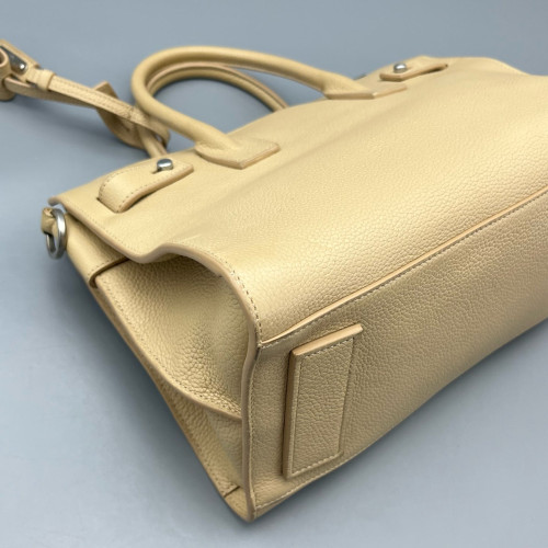 Yves Saint Laurent Baby Sac De Jour Calfskin Natural Tan