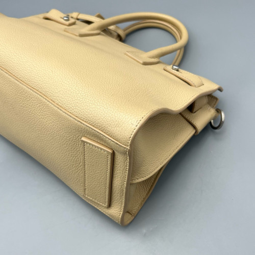 Yves Saint Laurent Baby Sac De Jour Calfskin Natural Tan