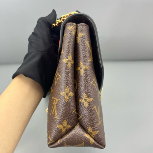 Louis Vuitton Saint Placide Monogram Brown Red