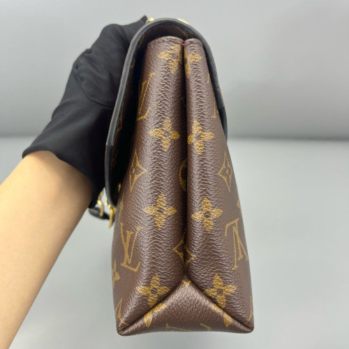 Louis Vuitton Saint Placide Monogram Brown Red