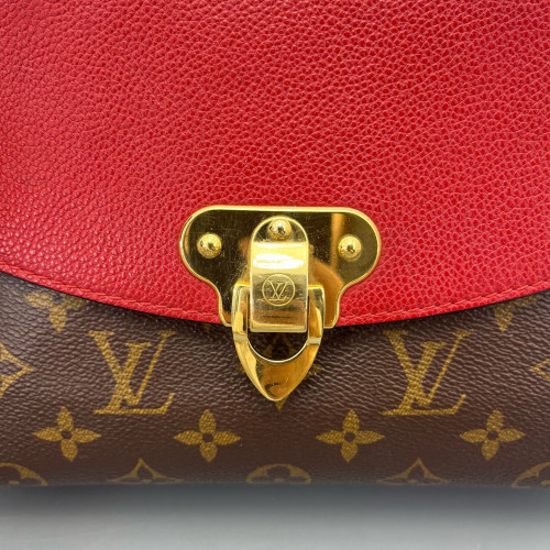 Louis Vuitton Saint Placide Monogram Brown Red