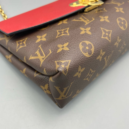 Louis Vuitton Saint Placide Monogram Brown Red