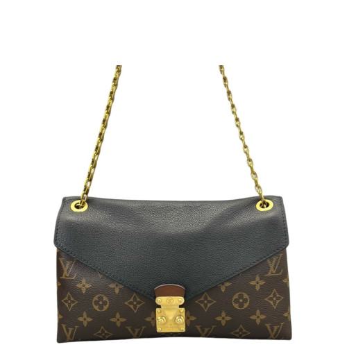 Louis Vuitton Pallas Chain Monogram Brown Red
