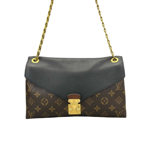 Louis Vuitton Pallas Chain Monogram Brown Red