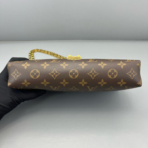 Louis Vuitton Pallas Chain Monogram Brown Red