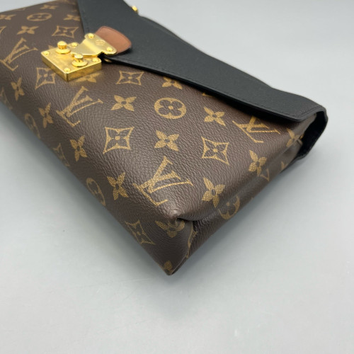 Louis Vuitton Pallas Chain Monogram Brown Red