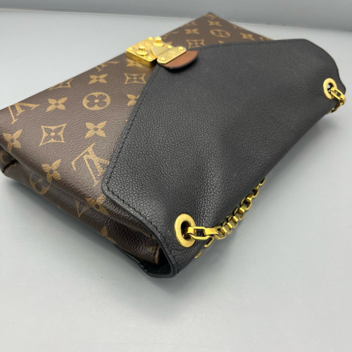 Louis Vuitton Pallas Chain Monogram Brown Red