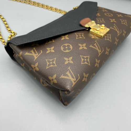 Louis Vuitton Pallas Chain Monogram Brown Red