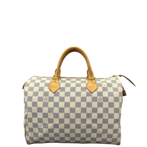 Louis Vuitton Speedy 30 Damier Azur White Louis Vuitton Speedy 30 Damier Azur White