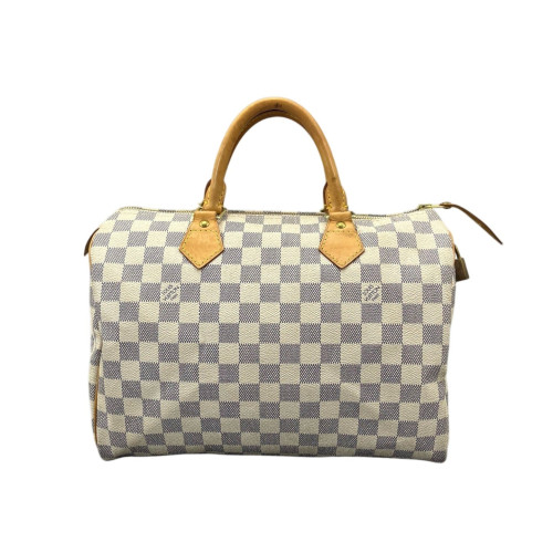 Louis Vuitton Speedy 30 Damier Azur White Louis Vuitton Speedy 30 Damier Azur White