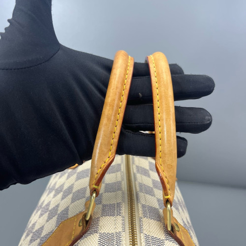 Louis Vuitton Speedy 30 Damier Azur White Louis Vuitton Speedy 30 Damier Azur White