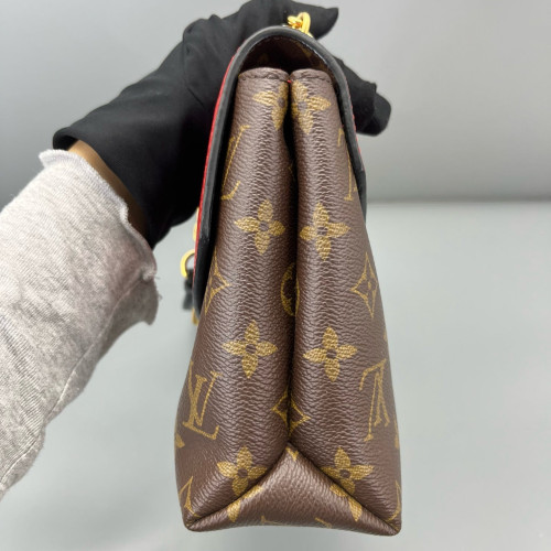 Louis Vuitton Saint Placide Monogram Brown Red