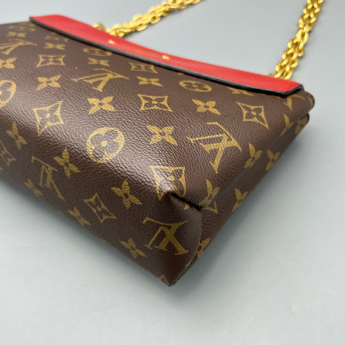 Louis Vuitton Saint Placide Monogram Brown Red