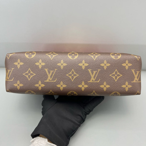 Louis Vuitton Saint Placide Monogram Brown Red