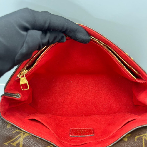 Louis Vuitton Saint Placide Monogram Brown Red